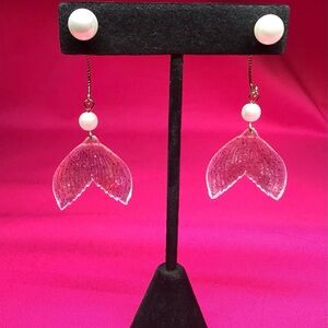 Mermaid Tail Jacket Earrings